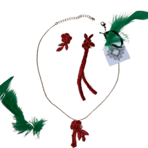 39/ Kristallschmuckset