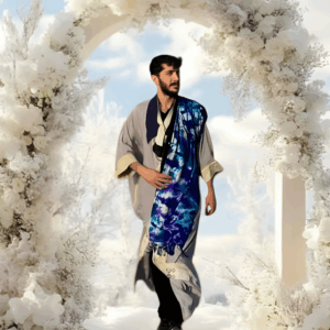 Muslimische Kultur  Elegante Abaya für Herren – Bild 2