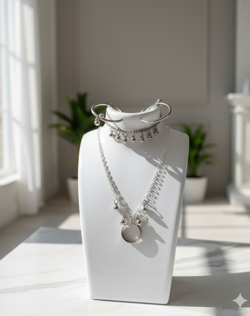 Eleganz4-teiligen Kristallschmuckset – Bild 2