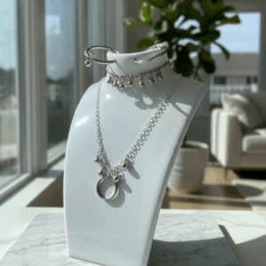 Eleganz4-teiligen Kristallschmuckset – Bild 3