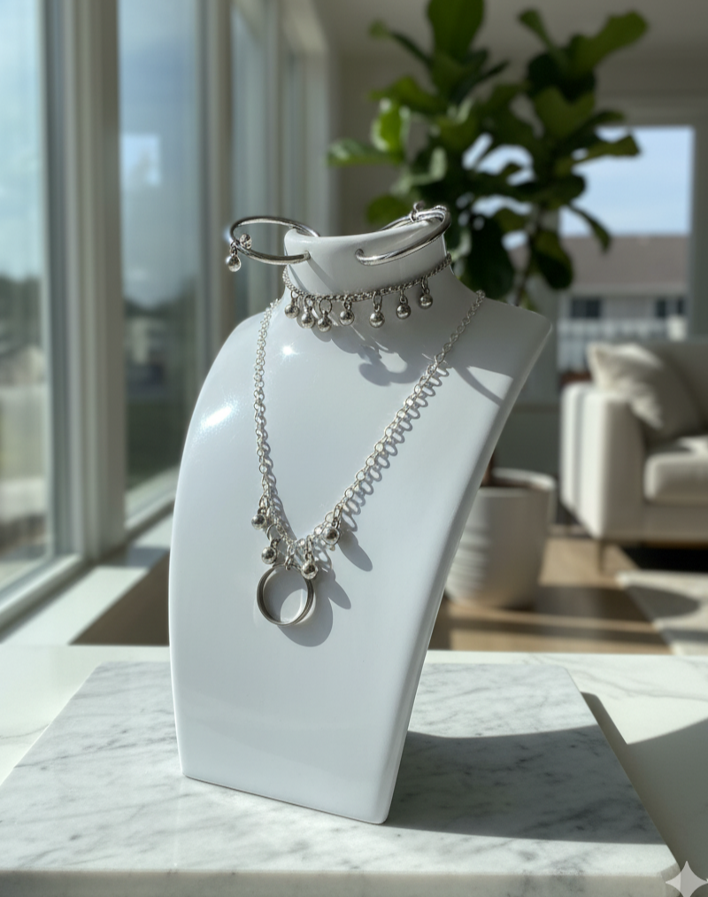 Eleganz4-teiligen Kristallschmuckset – Bild 3