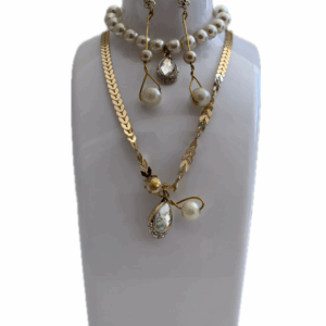 ✨ Eleganz und Herzlichkeit: Kristallschmuckset – Bild 3