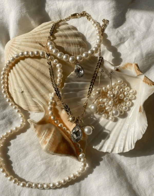 ✨ Eleganz und Herzlichkeit: Kristallschmuckset