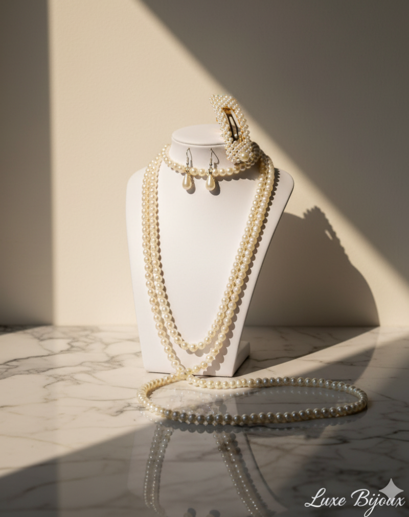 ✨ Unser 3-teiliges Kristallschmuckset, Eleganz und Herzlichkeit und ist perfek – Bild 2
