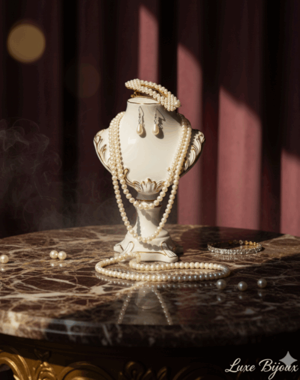 ✨ Unser 3-teiliges Kristallschmuckset, Eleganz und Herzlichkeit und ist perfek