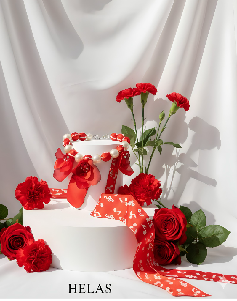 15.Teiliges Kristallschmuckset Muslimische Tasbih- Halskette, Ohrringe