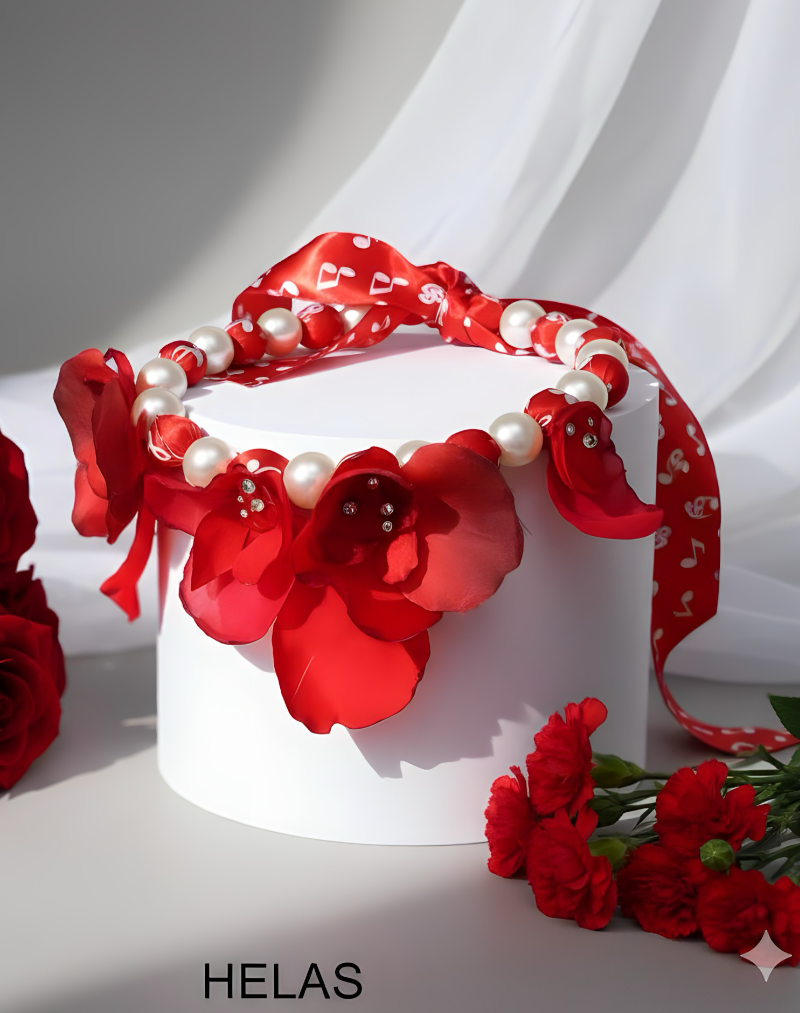 15.Teiliges Kristallschmuckset Muslimische Tasbih- Halskette, Ohrringe – Bild 3