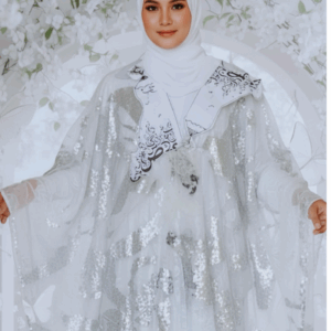 27.Abaya "Glitzer-Wellen": Ihr Moment zum Strahlen