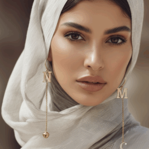 25.MN-Kristallohrringe, Eleganten Perlendetails